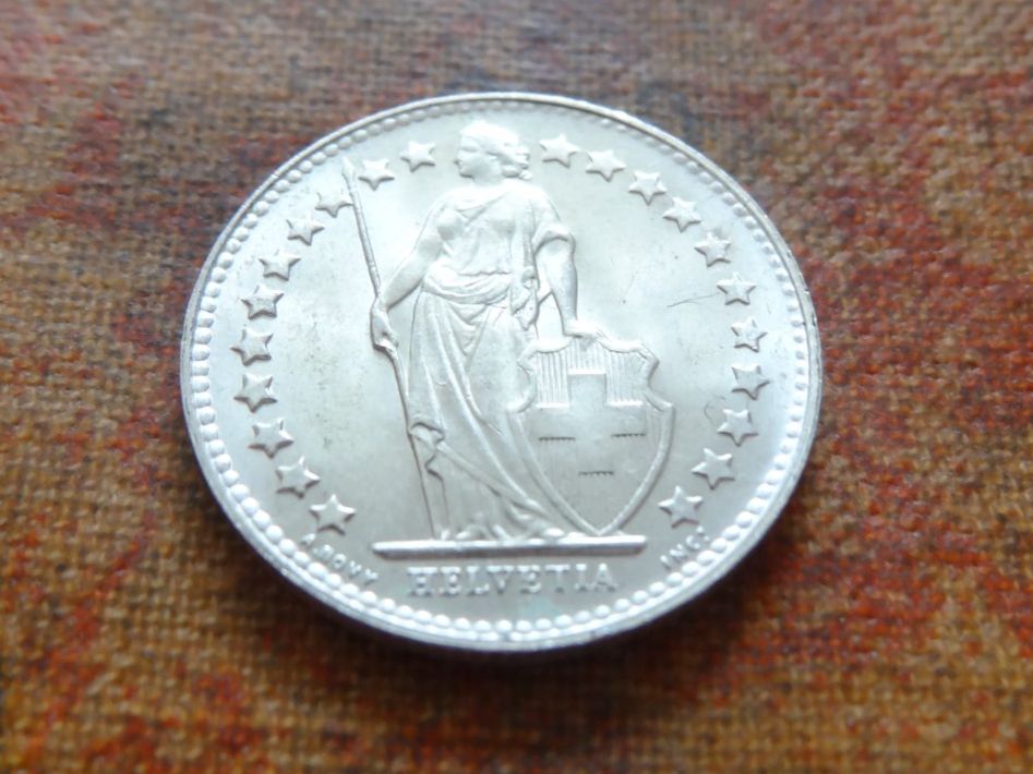Tutti le monete: 1/2 Fr. 1951 – Usato da Romanel-sur-Lausanne venduto da Swift13 1