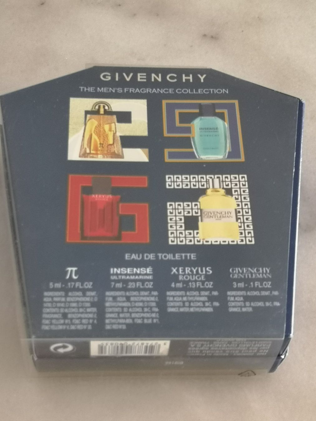 Givenchy Parfum & Eau de Toilette: GIVENCHY 4 PCS MINI SET FOR MEN seltenes Set OVP ungebraucht – Neu (gemäss Beschreibung) aus Kloten von Asiatica