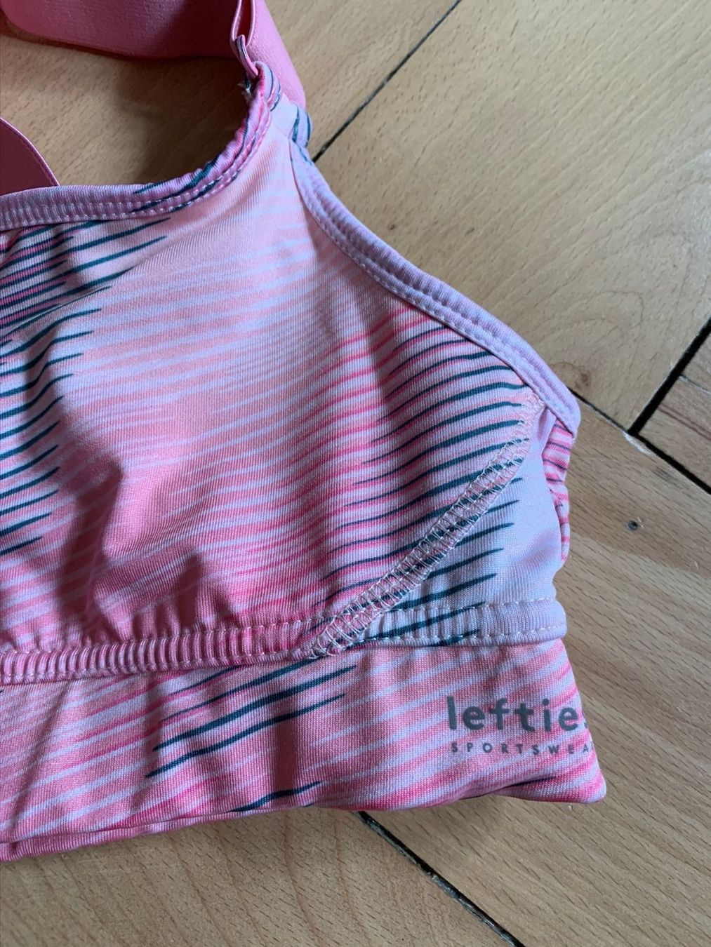 Tops: LEFTIES - Sport BH rosa gemustert M – Gebraucht aus Zürich von Diazaio 1