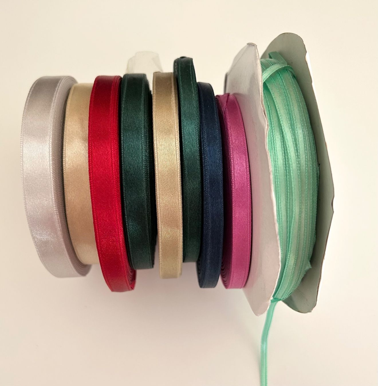 Nastri decorativi: Geschenkbänder / Ribbons - 4 meters in total for 1 Fr – Nuovo e nell'imballaggio originale da Basel venduto da lau_982w 3