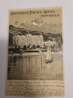 Montreux Palace Hotel, alte Ansichtskarte, ungelaufen R62