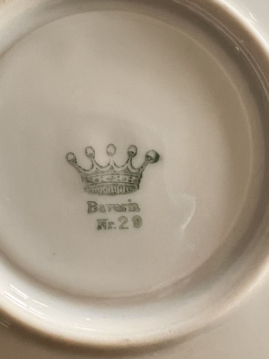 Tazze: 3 Mokkatassen 5 Unterteller Bavaria Nr.29 – Usato da Männedorf venduto da Maus300 5