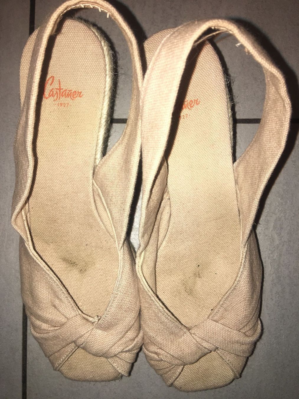 Damenschuhe: CASTANER DAMEN ESPADRILLES – Gebraucht aus basel von lupettone
