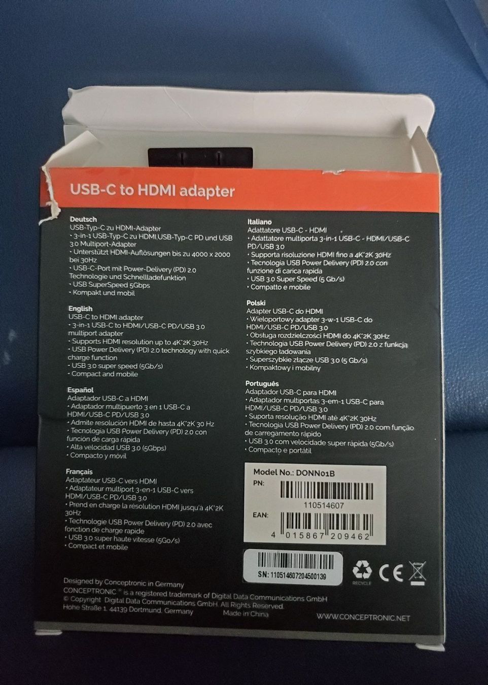 Adattatori: USB C to HDMI Adapter mit OVP neu – Nuovo (secondo la descrizione) da Köniz venduto da RetroBoy89 3