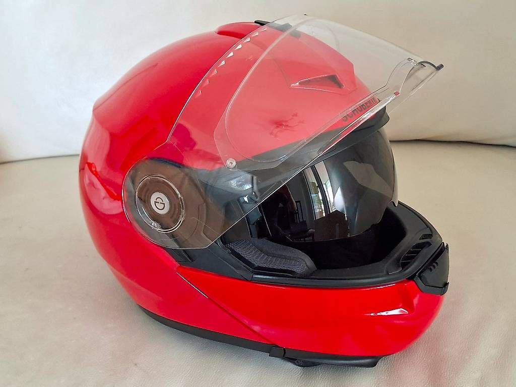 Schuberth Casques & visières: Schuberth C3 Pro Klapphelm, Gr.M 56/57, rot – D'occasion à Schafisheim par Kef1