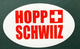 HOPP SCHWEIZ Aufkleber Top Angebot