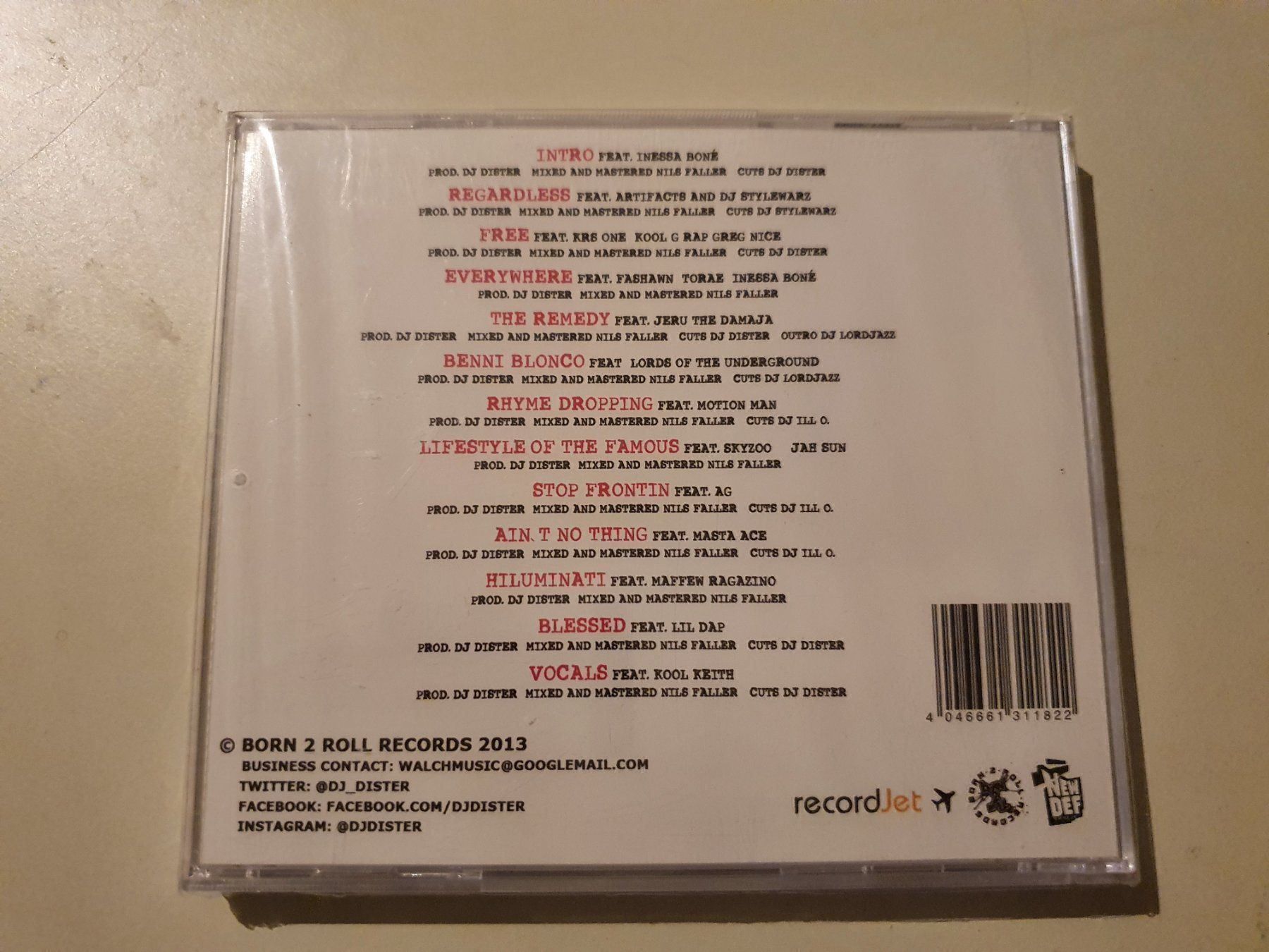 CD: DJ Dister roll wit dis Krs1 Master Ace CD – Nuovo e nell'imballaggio originale da Zürich venduto da haitimarasa 1