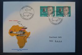 FDC Flugpioniere 1977 Kapstadt