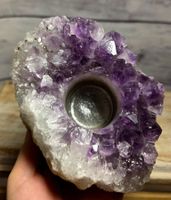 Amethyst Teelicht Halter H 940g