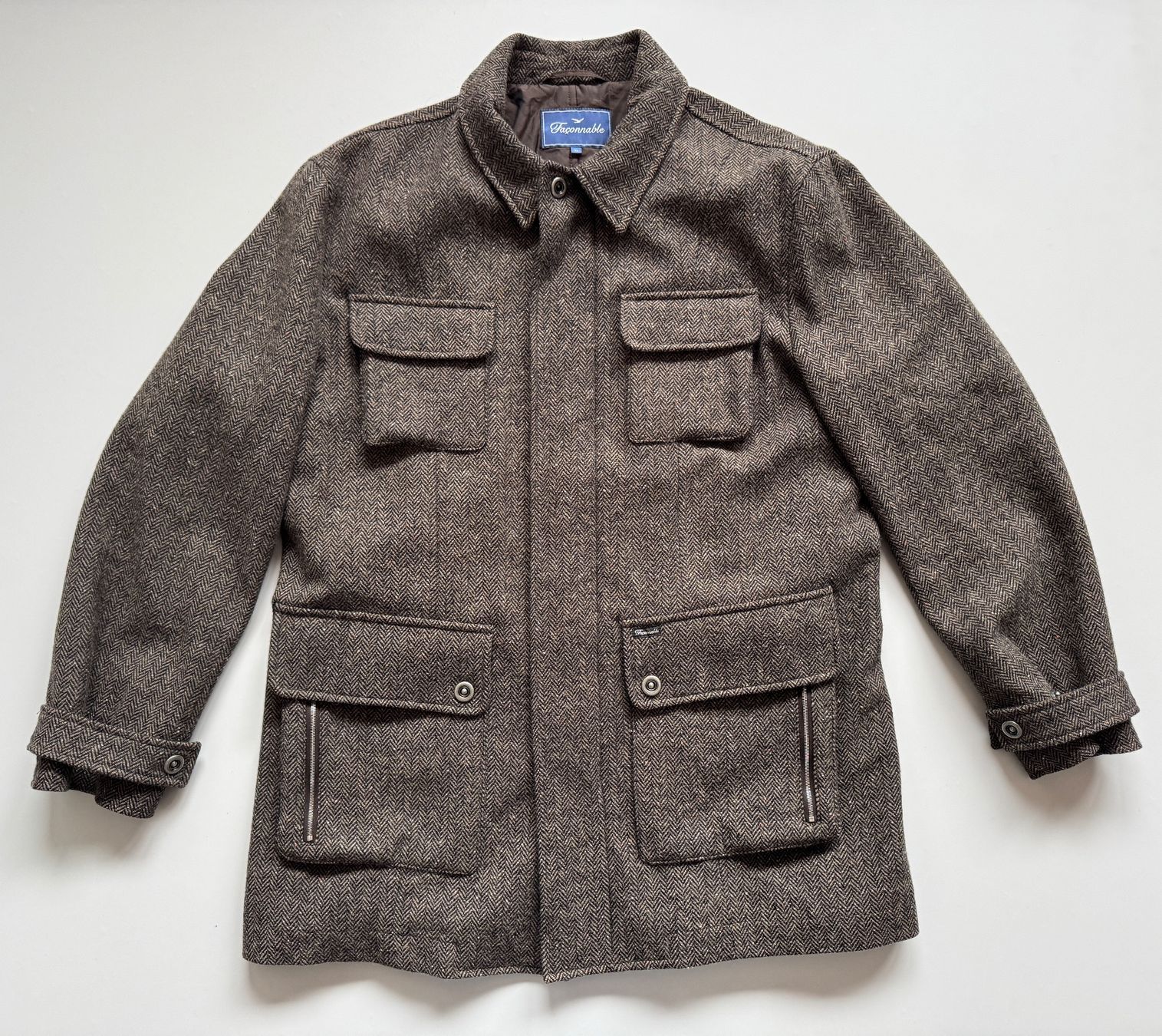 Façonnable Jacken: façonnable Field Jacket 100% wool MEN Sz XL – Gebraucht aus Neuchâtel von _Easy_to_Find_