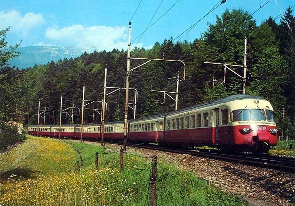 Cartes postales: WASSEN TEE-Zug Gotthard-Bahn 1882-1982 – D'occasion à Jona par philajona