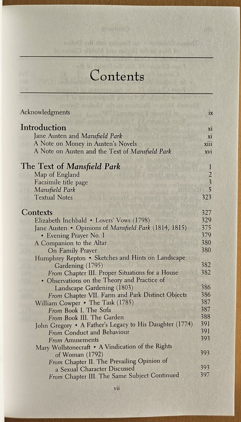 Libri: Jane Austen: Mansfield Park – Usato da Schaffhausen venduto da brickenthusiast 5
