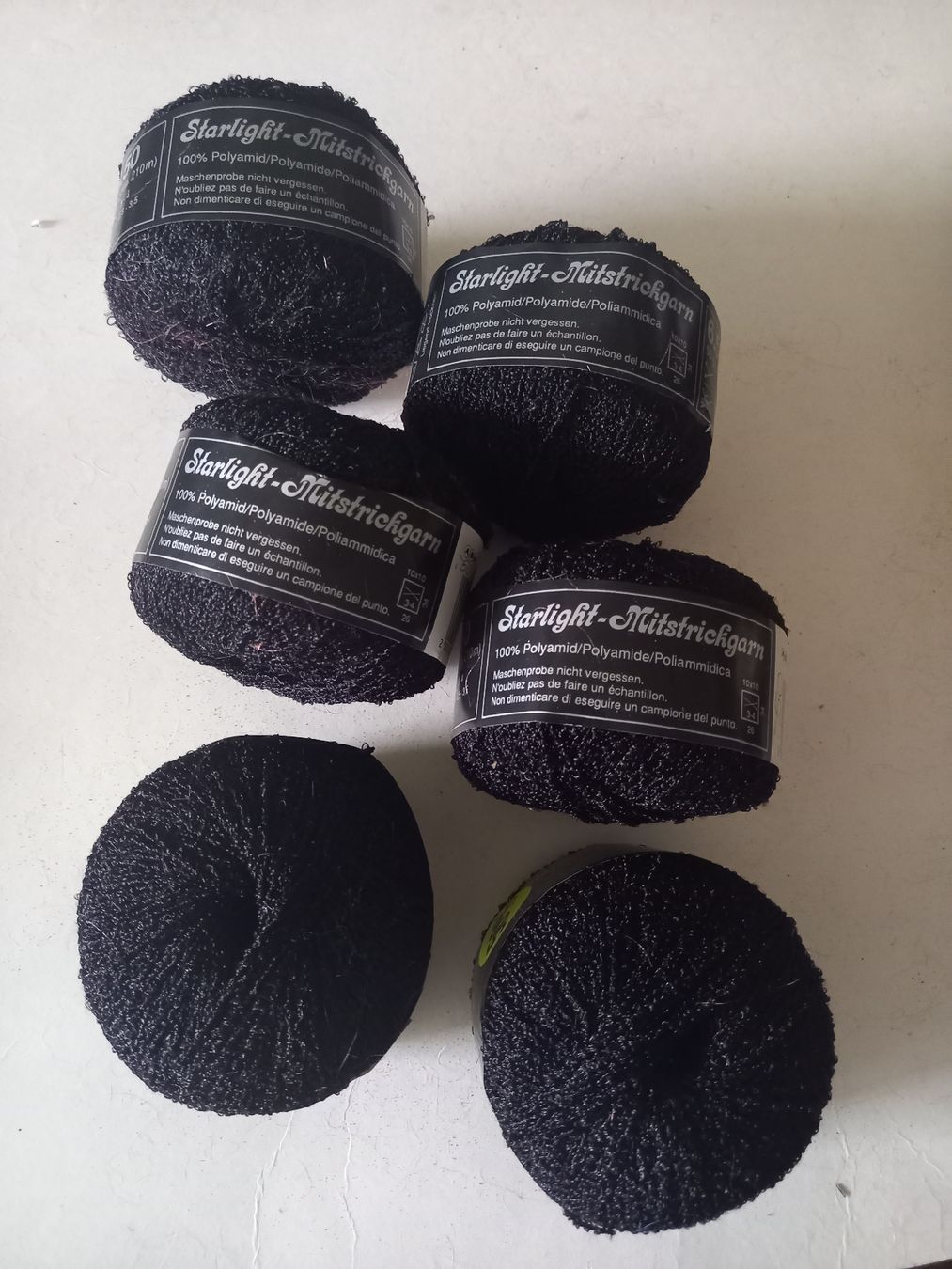 Lana: Wolle Starlight-Mitstrickgran 6x 50 gr. – Nuovo e nell'imballaggio originale da Greifensee venduto da YMCA1943 3