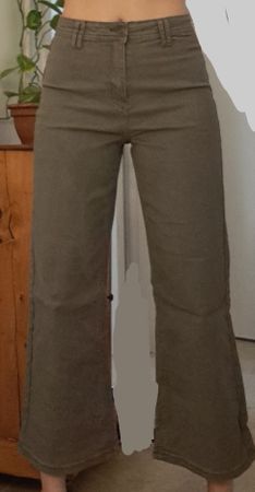 Pantalon femme kaki taille S