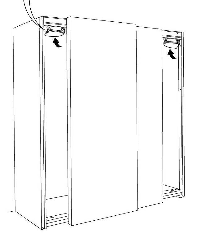 Armadi: Système fermeture dressing Kompement Ikea 503.274.54 – Usato da Payerne venduto da Rocktom222 2