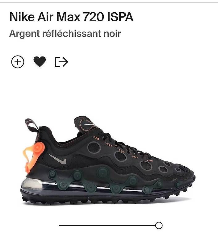Nike Chaussures hommes: Air max 720 ISPA – Neuf (Voir description) à Crissier par AtelierDeuxSantos