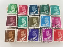 Espagne: Collection de 15 timbres rares - Années 70/80!