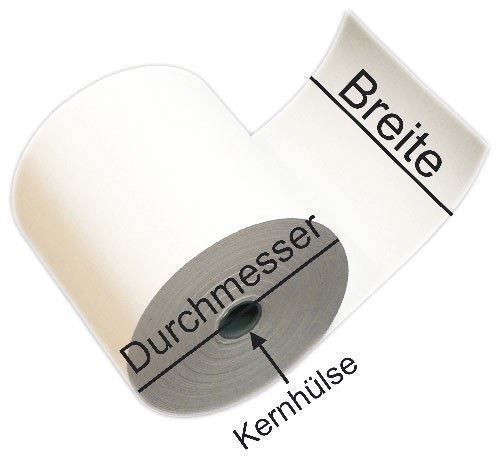 Registratore di cassa: 10 Kasserollen NCR usw. B37.5 Durchmesser 53 + 67mm – Nuovo e nell'imballaggio originale da St. Gallen venduto da schnaeppchen-preise