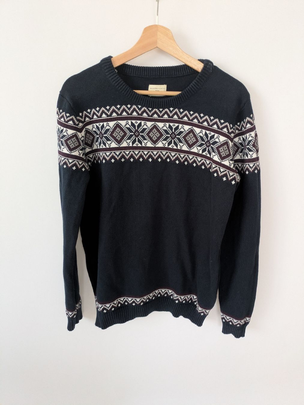 Selected Maglioni & Felpe: Herren Pullover Selected Homme dunkelblau Grösse L  – Usato da Rorschach venduto da joh_v2y2 1