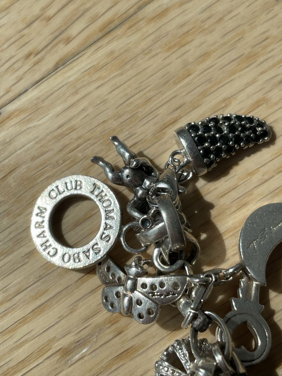 Thomas Sabo Armbänder & -reifen: Charm Armband Thomas Sabo silber,  mit 25 Charms – Gebraucht aus Corcelles NE von gingerbrain 1