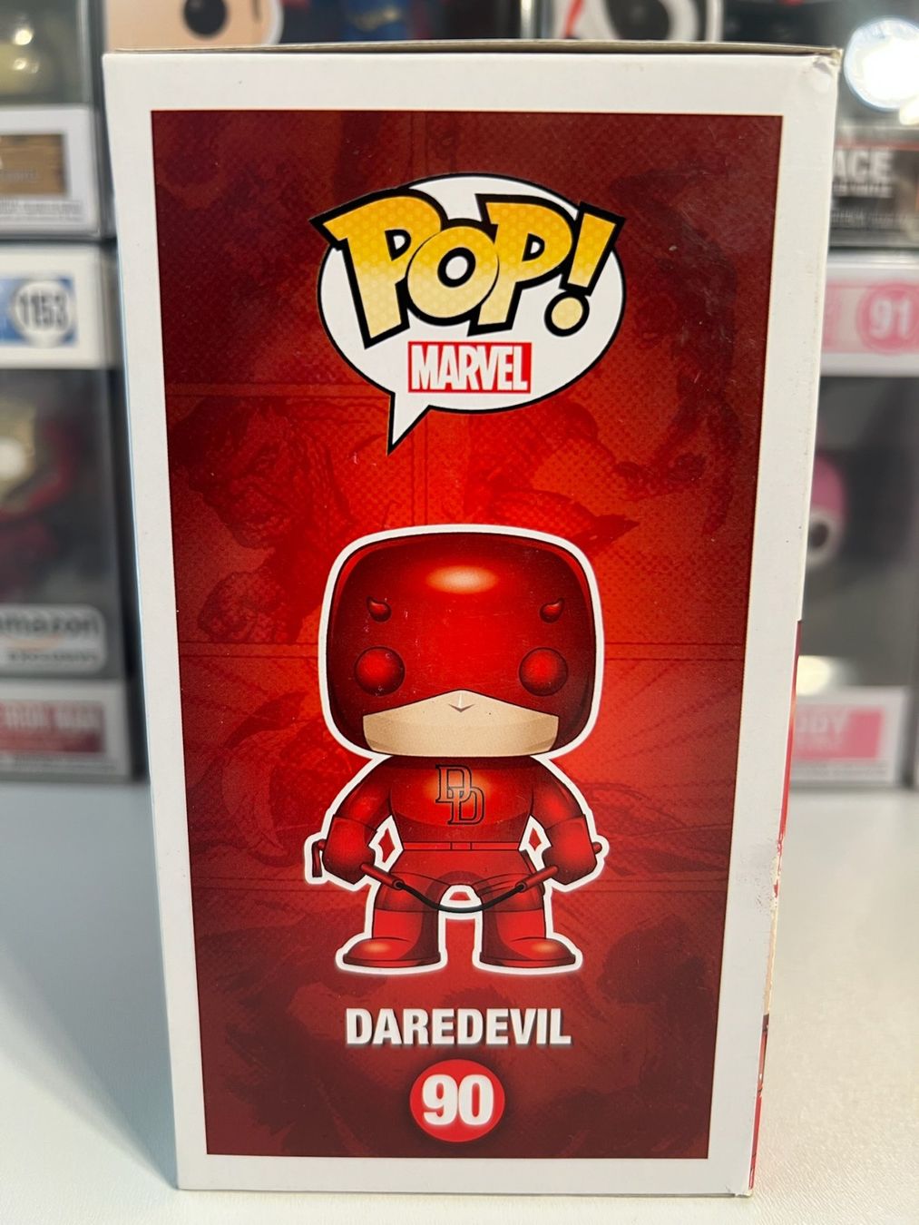 Funko Figuren: Funko POP! Marvel Daredevil - Daredevil (Red) Edit. Limitée – Neu und originalverpackt aus Le Mouret von perfectbijou 1