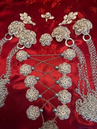 Tracht, Trachtenschmuck, Berner Tracht, Silber gestempelt