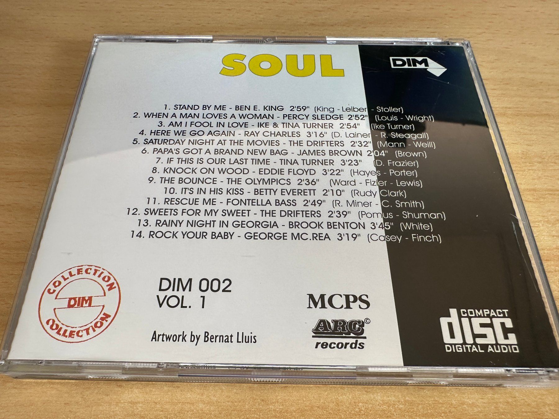 CDs: Various – Soul Vol.1 – Gebraucht aus Rikon im Tösstal von Alpenmutz 1