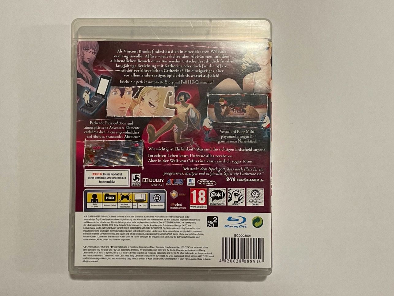 Sony Giochi: Catherine PS3 – Usato da Susch venduto da Ascaso 1