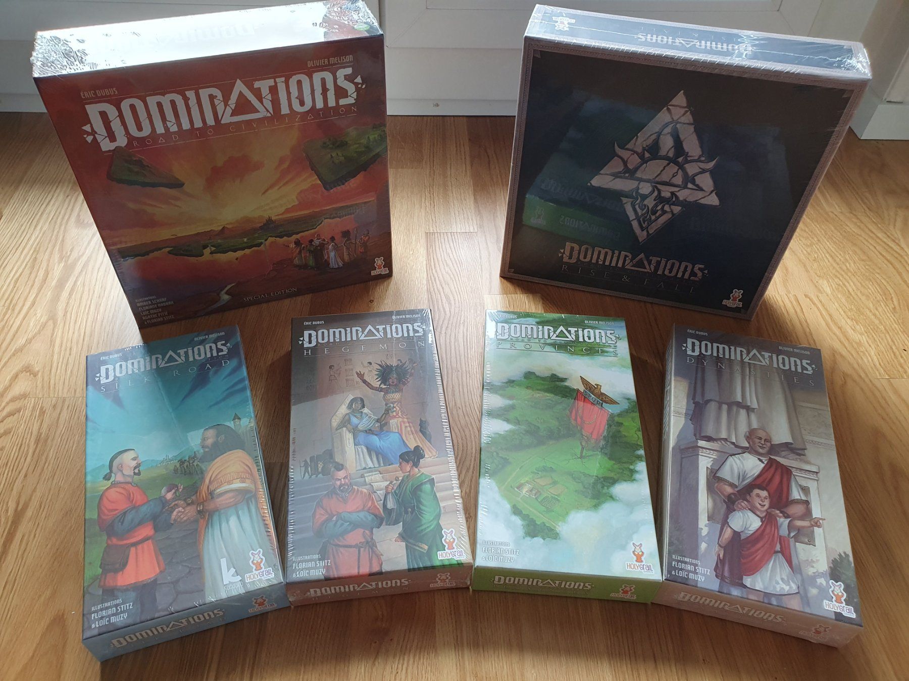 Giochi: Dominations Special ed. + 5 extensions (Kickstarter edition) – Nuovo e nell'imballaggio originale da Puidoux venduto da Svreber