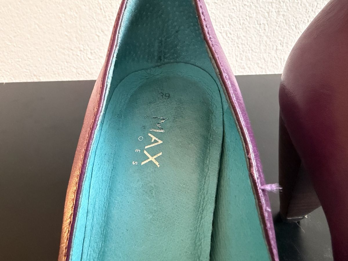 Scarpe da donna: Pumps Max Schoes Grösse 39 violett – Usato da Schwarzenegg venduto da sbuergy 5