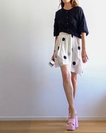 DEREK LAM 10 CROSBY Minirock  - neu