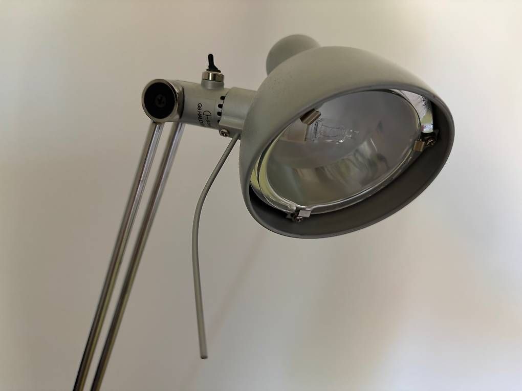 Ikea Lampen: Stehlampe Ikea Antifoni hellgrau matt – Gebraucht aus Zürich von rem_8v6m 1