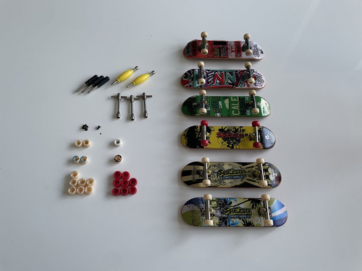 Giocattoli: Fingerboards inkl Zubehör – Usato da Düdingen venduto da grfleisch 1