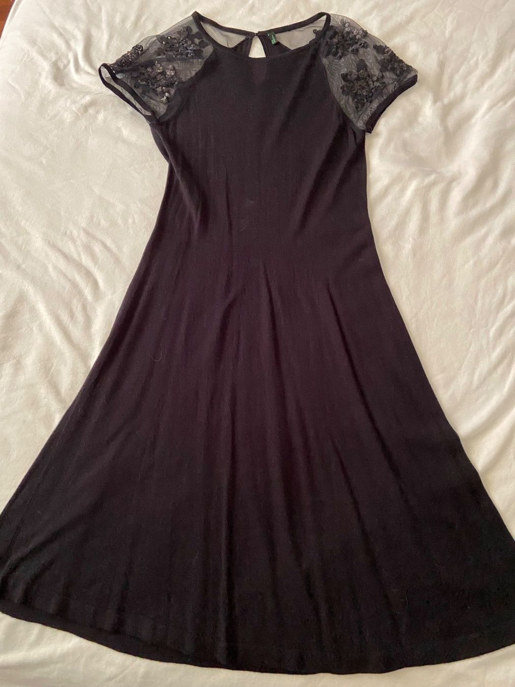 Benetton Vestiti: Benetton Kleid aus Viskose, neu – Usato da Unterengstringen venduto da bar_rh5f