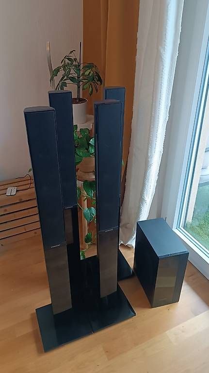 Samsung Heimkino: Système audio Samsung + subwoofer + lecteur blu-ray – Gebraucht aus Fully von Cyrilos