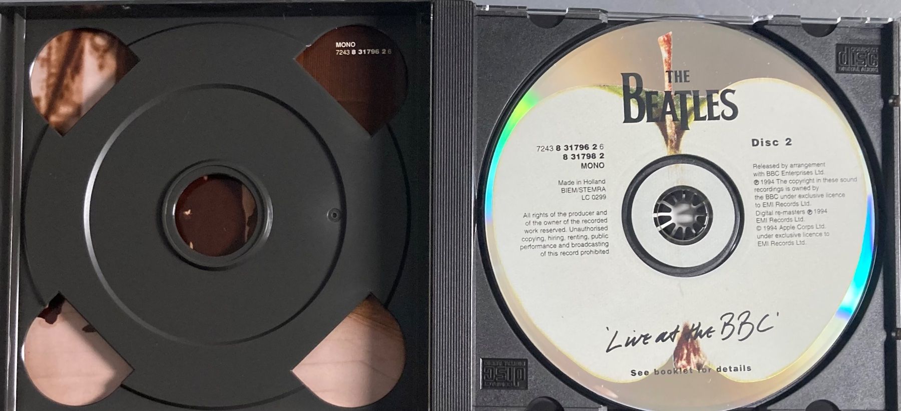 CD: THE BEATLES - LIVE AT THE BBC – Usato da Poliez-Pittet venduto da Newtown-Records 3