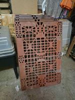 Pallette plastique PVC professionnelles 120x80cmx15cm
