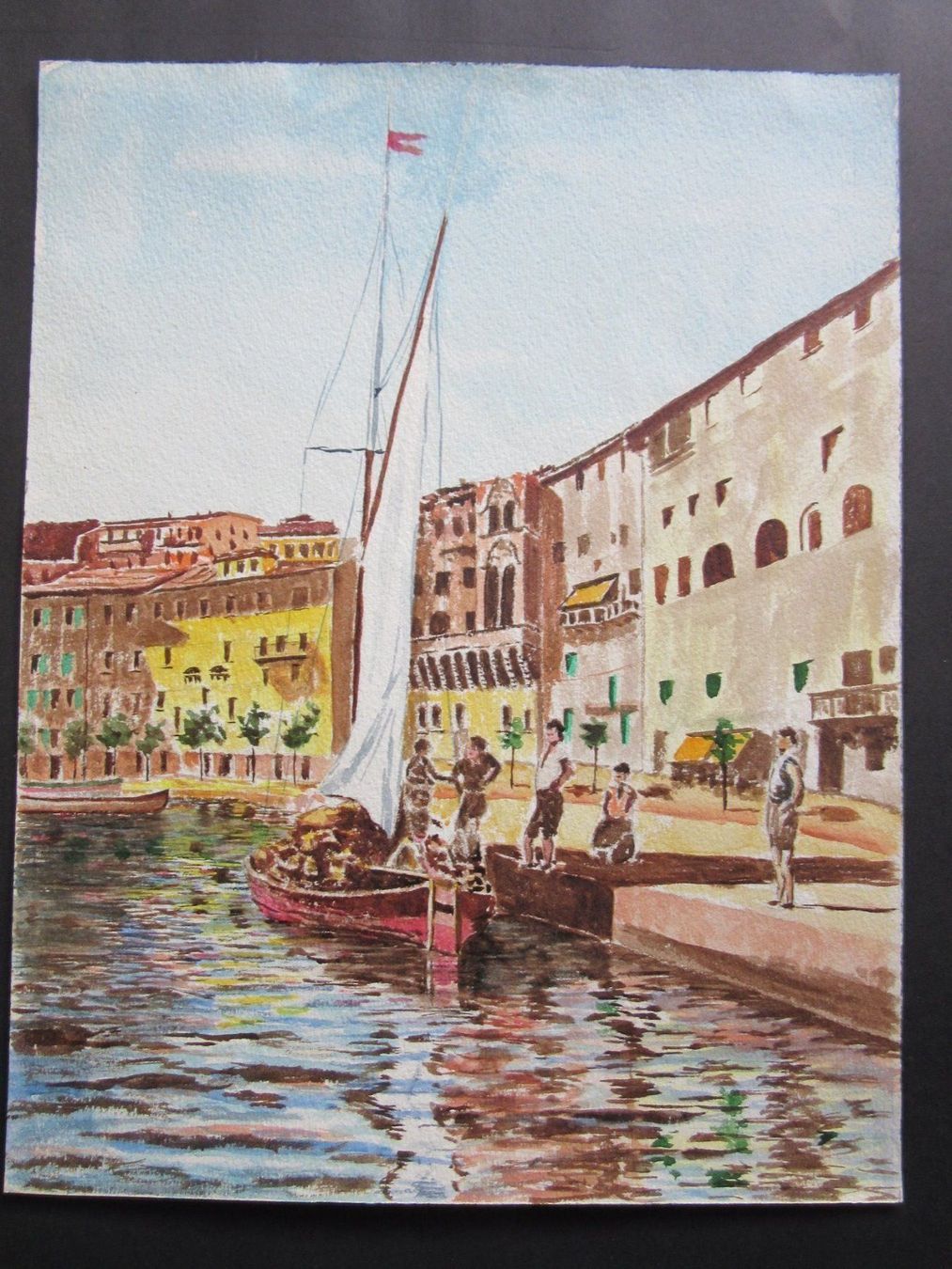 Dipinti: AQUARELL nicht signiert – Usato da Gersau venduto da grafik-kunst 1