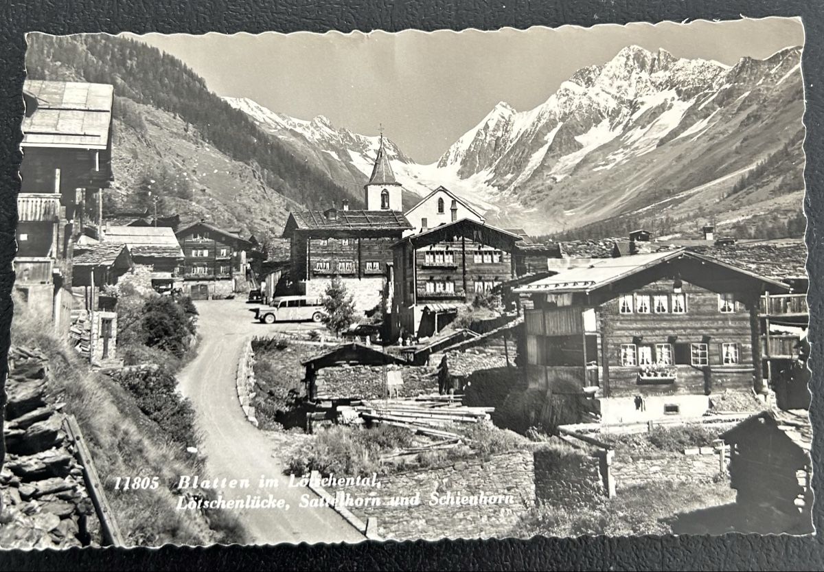 Ansichtskarten: Blatten im Lötschental  – Gebraucht aus Horw von Tellbub
