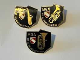 3 Pin MGA Musikgesellschaft Allmendingen Thun