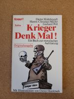 Krieger Denk Mal! Satire Hildebrandt Originalausgabe