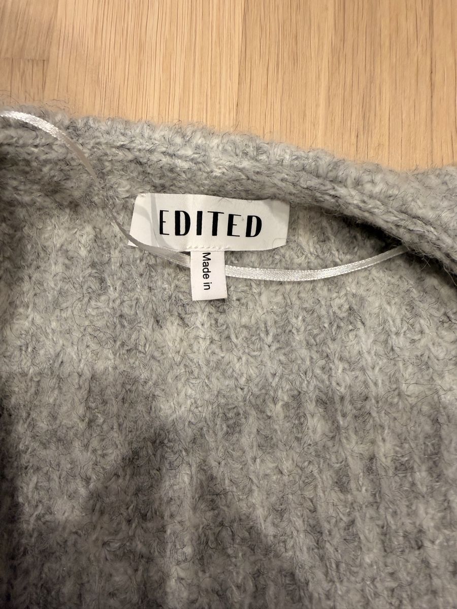 Other Stories Maglioni & Felpe: EDITED Strickjacke Gr. XL 42 grau mit Bindegürtel – Usato da Itingen venduto da Granini_93 4