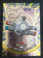 Pokemon Magnemite Holo Topps Chrome Series 2 vintage 2000