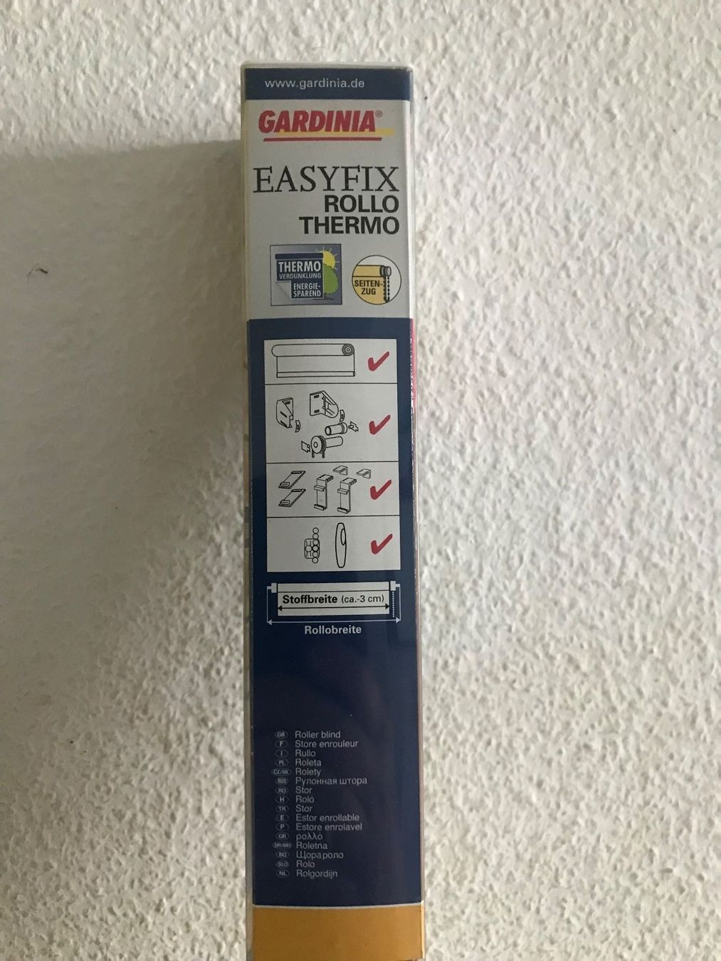 Vorhänge: Easyfix Rollo Thermo, Fensterabdeckung – Neu und originalverpackt aus Frauenfeld von Koffer12 3