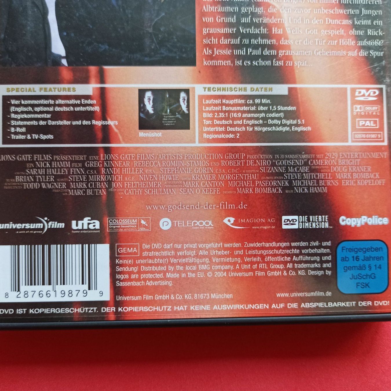 Tutti i DVDs: Godsend – Usato da Dübendorf venduto da kb86_MOVIE 2