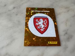 Panini Sticker FIFA Fussball WM 2026 Wappen Tschechien CZE 1