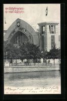 Zürich, Haupteingang der Festhalle, Aus
