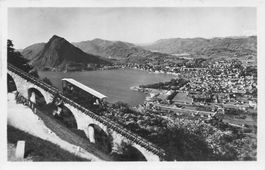 Lugano (TI) Standseilbahn Monte Brè