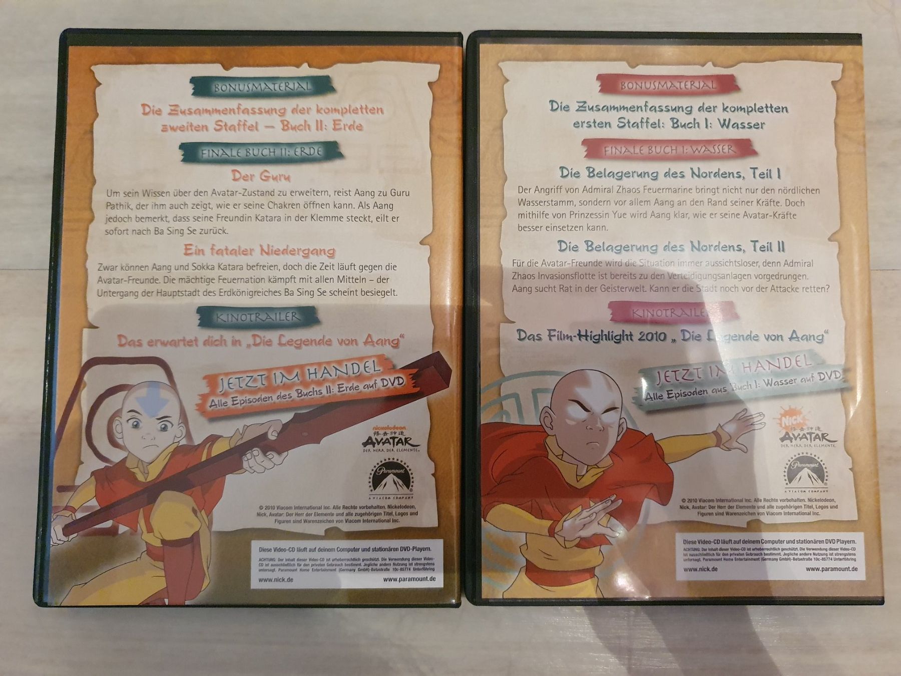 Tutti i DVDs: Avatar Der Herr der Elemente DVD – Usato da Weiningen ZH venduto da jet_qh2c 1