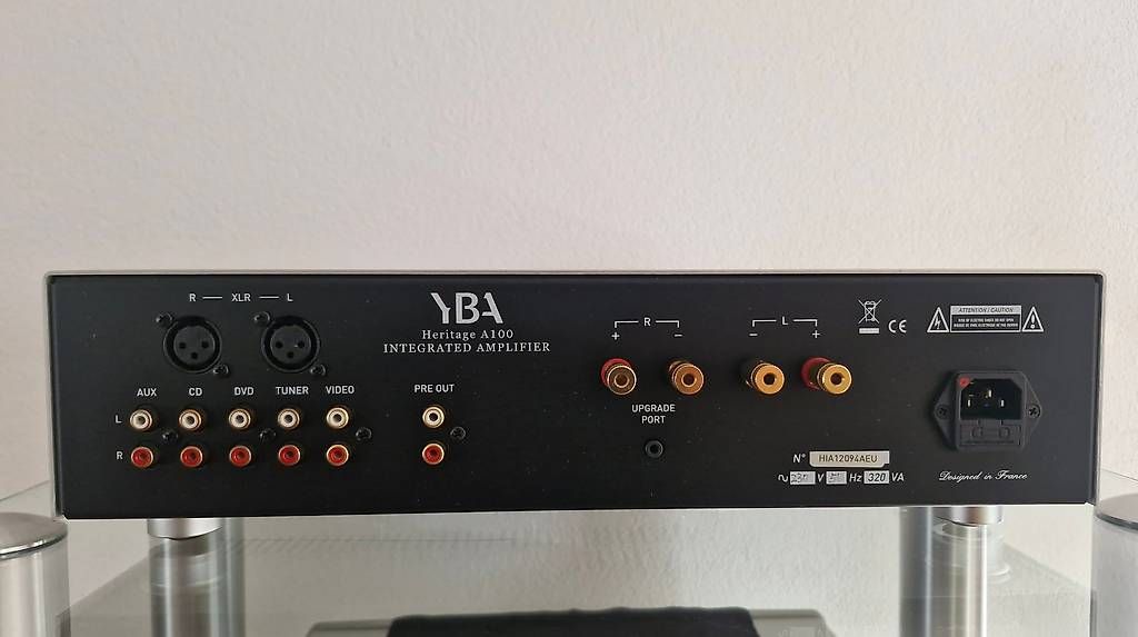 Amplificatori: YBA Heritage A 100 Vollverstärker – Usato da Naters venduto da alfatom 1